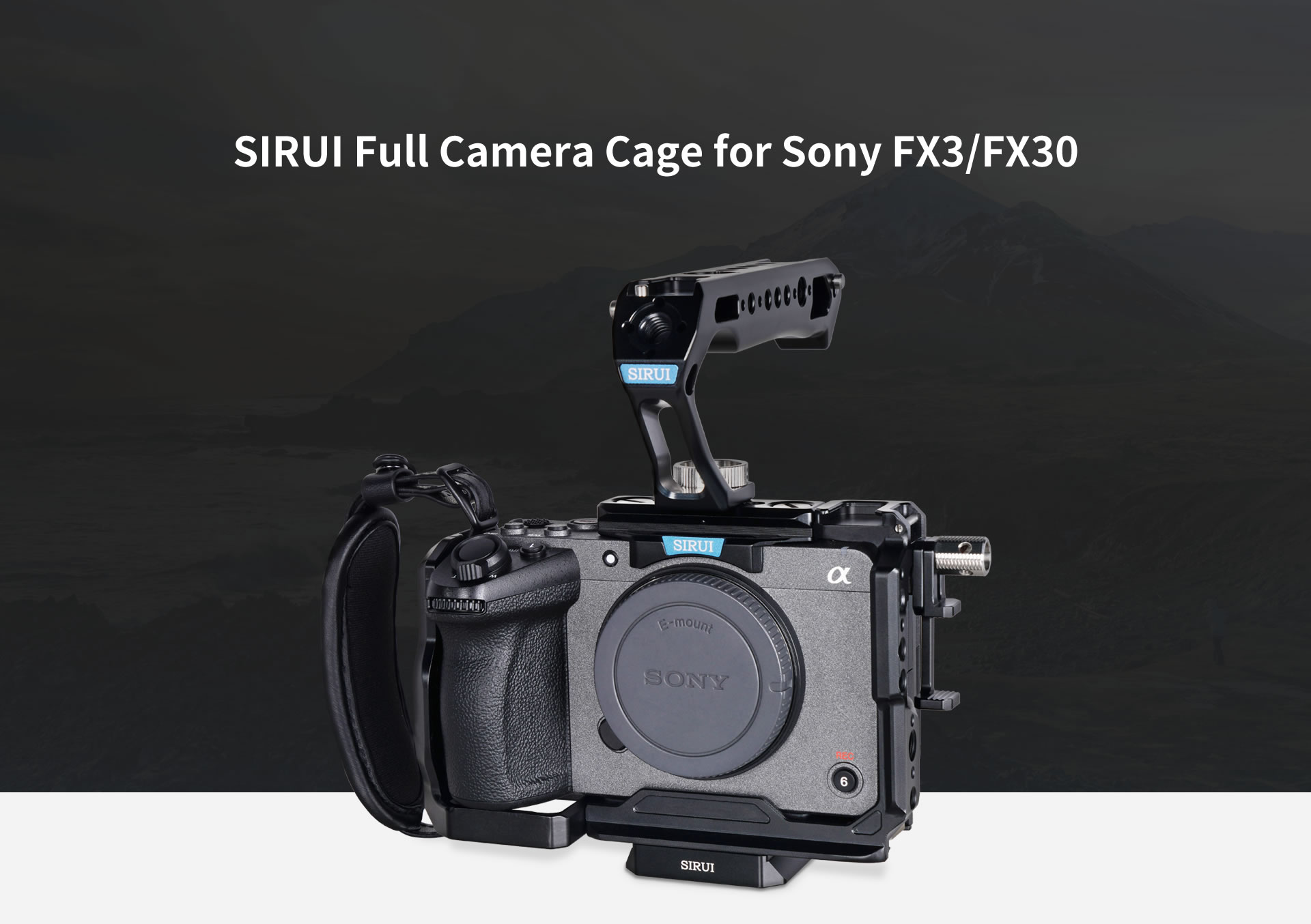 新品登場 SIRUI シルイ SCH-FX3 30 カメラケージキット SONY FX3 FX30